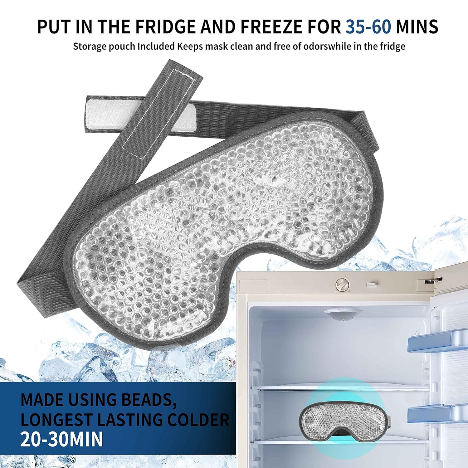 ATI Penutup Mata Hot and Cold Compress Eye Mask Ultra Soft Gel Capsule - A-1 Gambar produk ATI Penutup Mata Hot and Cold Compress Eye Mask Ultra Soft Gel Capsule - A-1