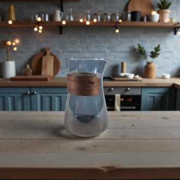 Gambar produk One Two Cups Teko Kopi Coffee Server Drip Pour Pitcher Jug 500ml - L1