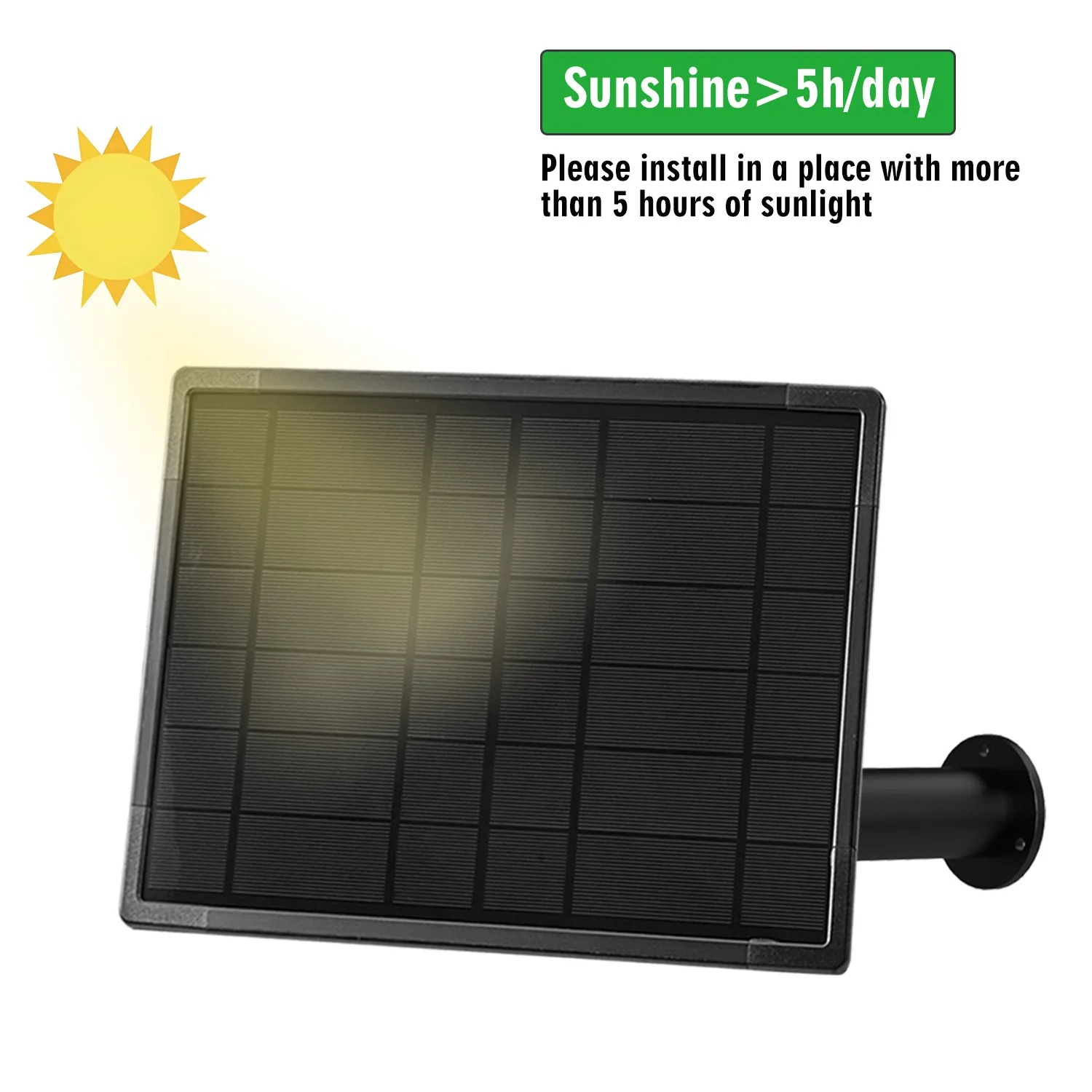 Sorleap Panel Surya Solar Monocrystalline MPPT Waterproof DC Plug 25W 5V - SR-25 Gambar produk Sorleap Panel Surya Solar Monocrystalline MPPT Waterproof DC Plug 25W 5V - SR-25