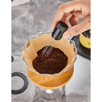 Gambar produk MADO Jarum Kopi Espresso 8 Needle Distribution Espresso Coffee Stirrer - MD-6899