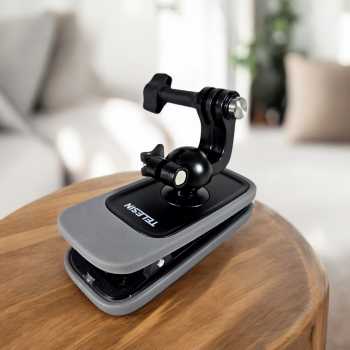 Gambar produk TELESIN Jepitan Kamera Aksi Backpack Clip Mount Action Camera - GP-JFM-002