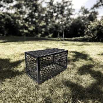 Gambar produk BAIT Jebakan Tikus Kandang Besi Automatic Mousetrap 27.5x14.5x14.5cm - B-23