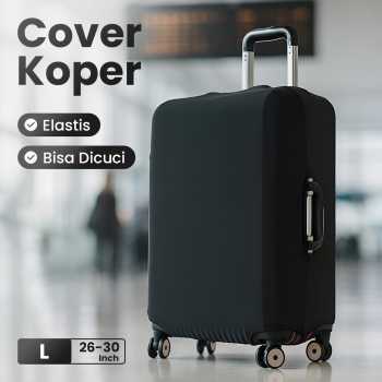 HMUNII Cover Koper Elastis Polos Suitcase Cover - ZY005