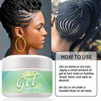 Gambar produk EUNOMIA Gel Rambut Braided Styling Moisturizing Cream 250ml - EN-25