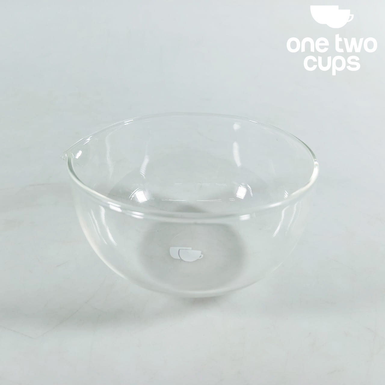 One Two Cups Mangkuk Teh Chawan Kaca Transparent Japanese Matcha Bowl 190ml - CO7 Gambar produk One Two Cups Mangkuk Teh Chawan Kaca Transparent Japanese Matcha Bowl 190ml - CO7