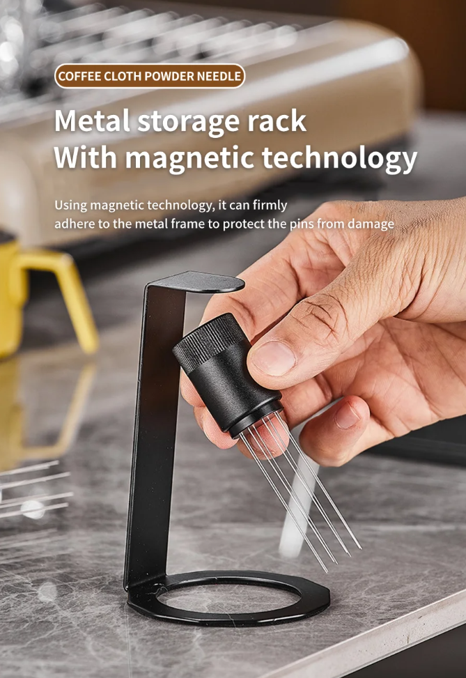 MADO Jarum Kopi Espresso 8 Needle Distribution Espresso Coffee Stirrer - MD-6899 Gambar produk MADO Jarum Kopi Espresso 8 Needle Distribution Espresso Coffee Stirrer - MD-6899