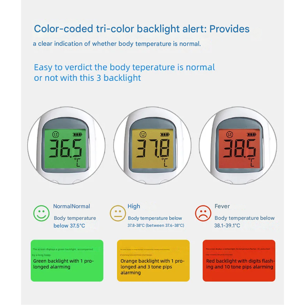 Villego Termometer Suhu Badan Digital Thermogun Infrared Dual Mode - KWL-F01 Gambar produk Villego Termometer Suhu Badan Digital Thermogun Infrared Dual Mode - KWL-F01