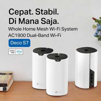 Gambar produk TP-LINK Deco S7 Router Mesh Dual Band WiFi MU-MIMO Full Gigabit Port - AC1900