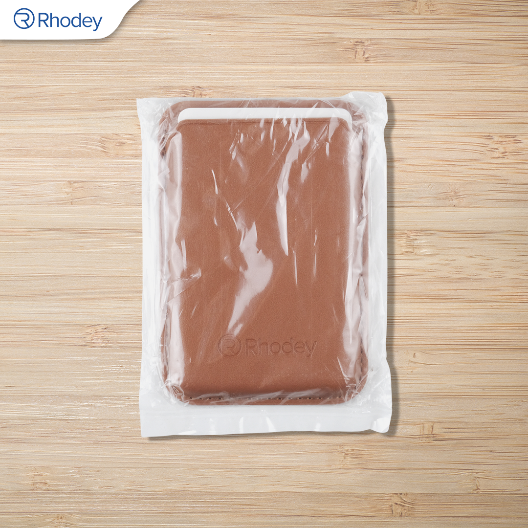 Rhodey Dompet Kartu Magnetic Card Holder MagSafe PU Leather for iPhone - WM-95 Gambar produk Rhodey Dompet Kartu Magnetic Card Holder MagSafe PU Leather for iPhone - WM-95