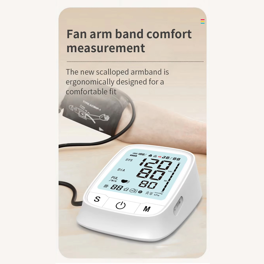 Scpanda Tensimeter Digital Pengukur Tekanan Darah English Voice - KWL-B168 Gambar produk Scpanda Tensimeter Digital Pengukur Tekanan Darah English Voice - KWL-B168