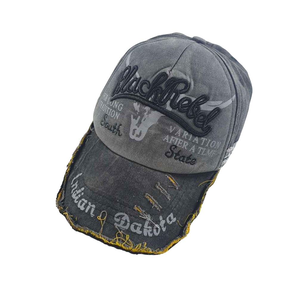 Rhodey Topi Baseball Cap Bordir 3D Rebel Indian Dakota - MZ004 Gambar produk Rhodey Topi Baseball Cap Bordir 3D Rebel Indian Dakota - MZ004