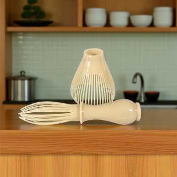 Gambar produk One Two Cups Chasen PP Matcha Whisk Pengaduk Teh Jepang 80 Tangkai - CWI76