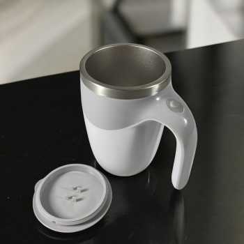 Gambar produk Ditim Cangkir Aduk Otomatis Baterai AAA Self Stirring Mug 380ml - HQ-630