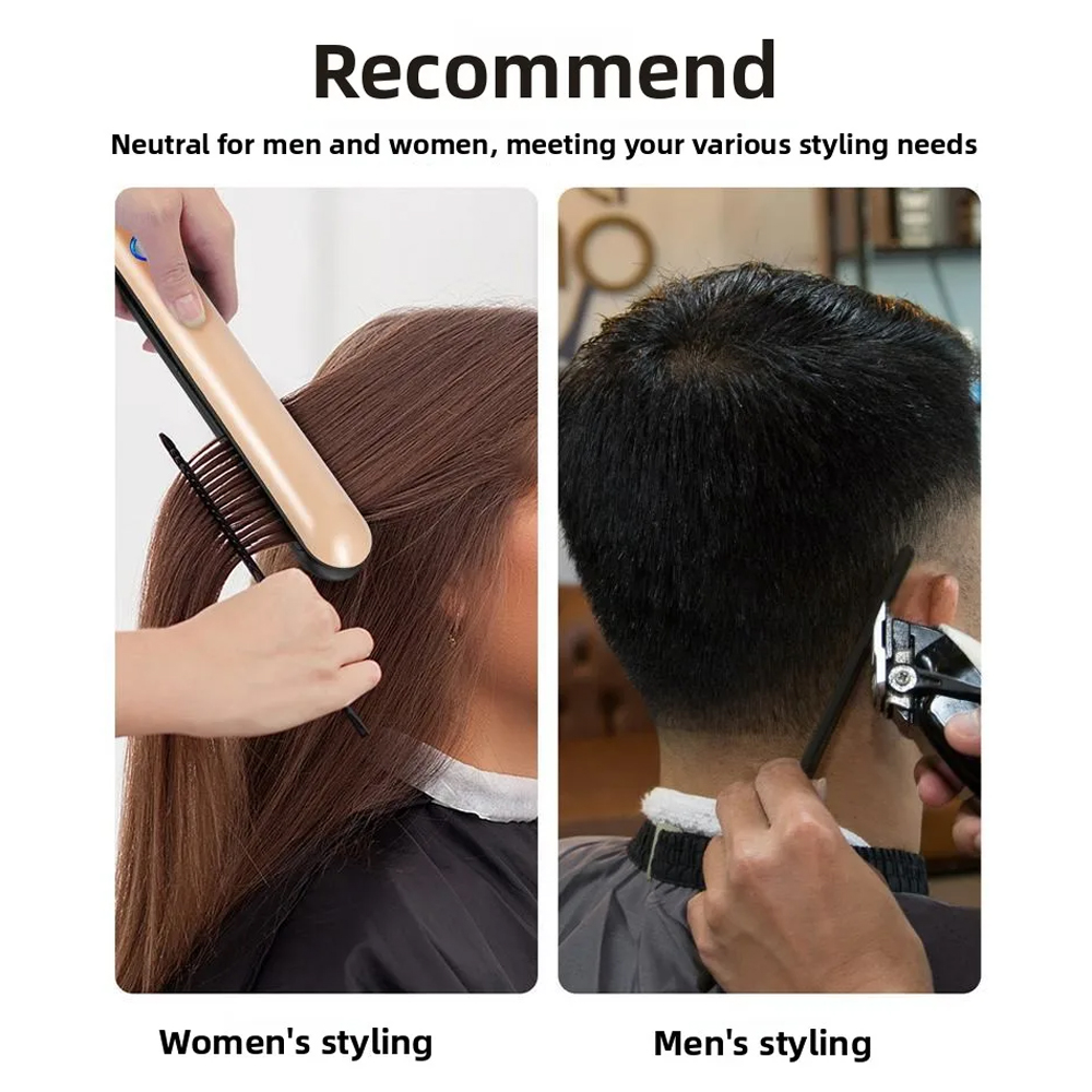 Gambar produk Desslo Sisir Rambut Lipat 3in1 Folable Hair Comb Fine Wide Tooth - DS-31