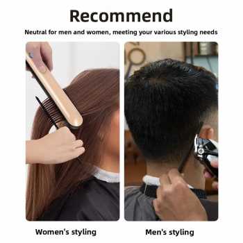 Gambar produk Desslo Sisir Rambut Lipat 3in1 Folable Hair Comb Fine Wide Tooth - DS-31