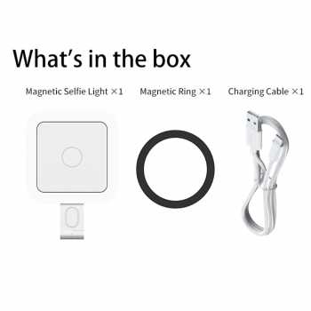 Gambar produk CAMOLO Lampu Fill Light Magnetic 3in1 Color Flip Design 300mAh 3W - V18