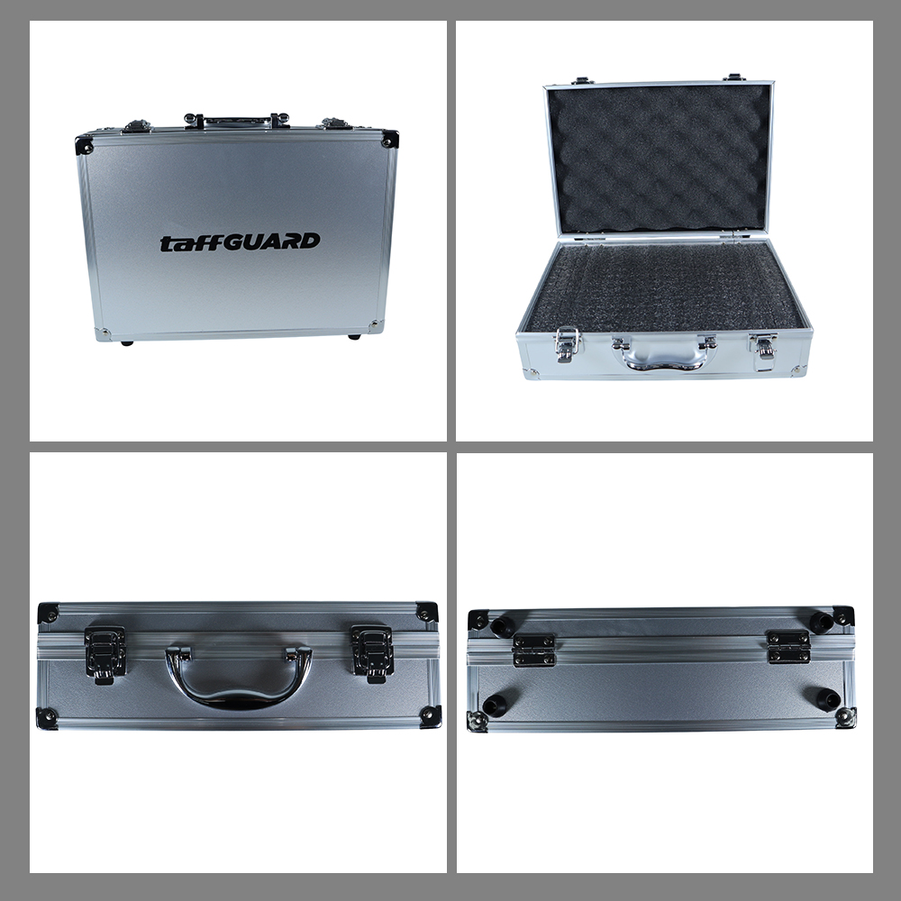 TaffGUARD Tas Koper Penyimpanan Barang Toolbox Hard Case Aluminium - TF-29 Gambar produk TaffGUARD Tas Koper Penyimpanan Barang Toolbox Hard Case Aluminium - TF-29
