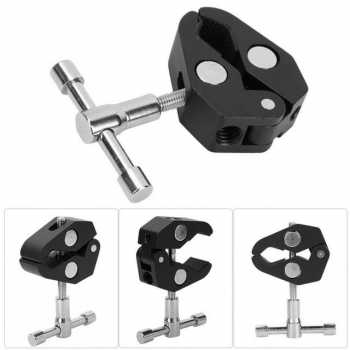 Gambar produk Z-One Magic Super Bar Clamp Clip Aksesoris Kamera DSLR 1/4 3/8 Inch - JT10002