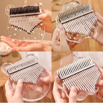 Gambar produk Miwayer Kalimba Thumb Piano Musical Toys 17 Note Sound Acrylic - HRU-003