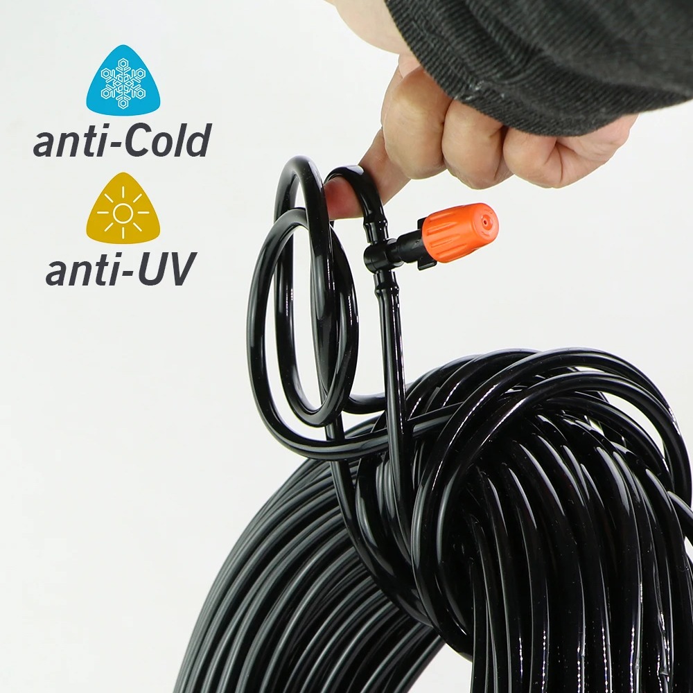 MUCIAKIE Selang Irigasi Dripper Hidroponik PVC Hose 1/4 Inch 20M - MC-14 Gambar produk MUCIAKIE Selang Irigasi Dripper Hidroponik PVC Hose 1/4 Inch 20M - MC-14