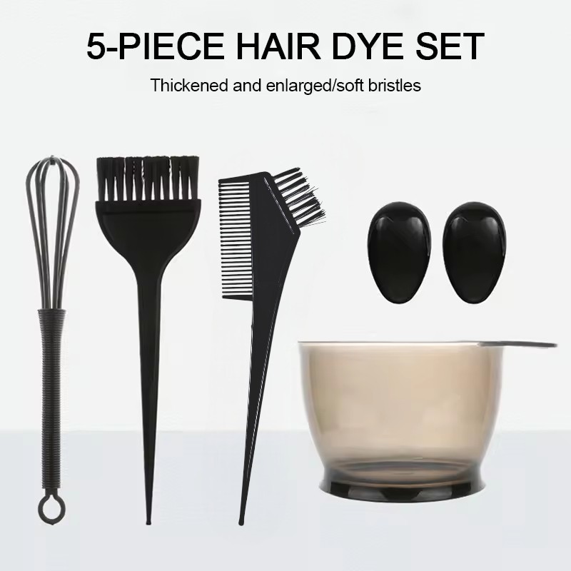Gambar produk Biutte.co Hair Dye Color Brush Bowl Set 5in1 Hairdressing Accessory - ME51