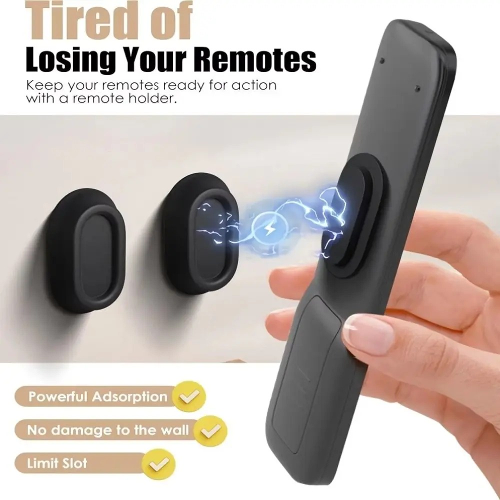 ARMA Tempelan Magnet Dinding Silikon Self Adhesive Remote Holder - RM-26 Gambar produk ARMA Tempelan Magnet Dinding Silikon Self Adhesive Remote Holder - RM-26