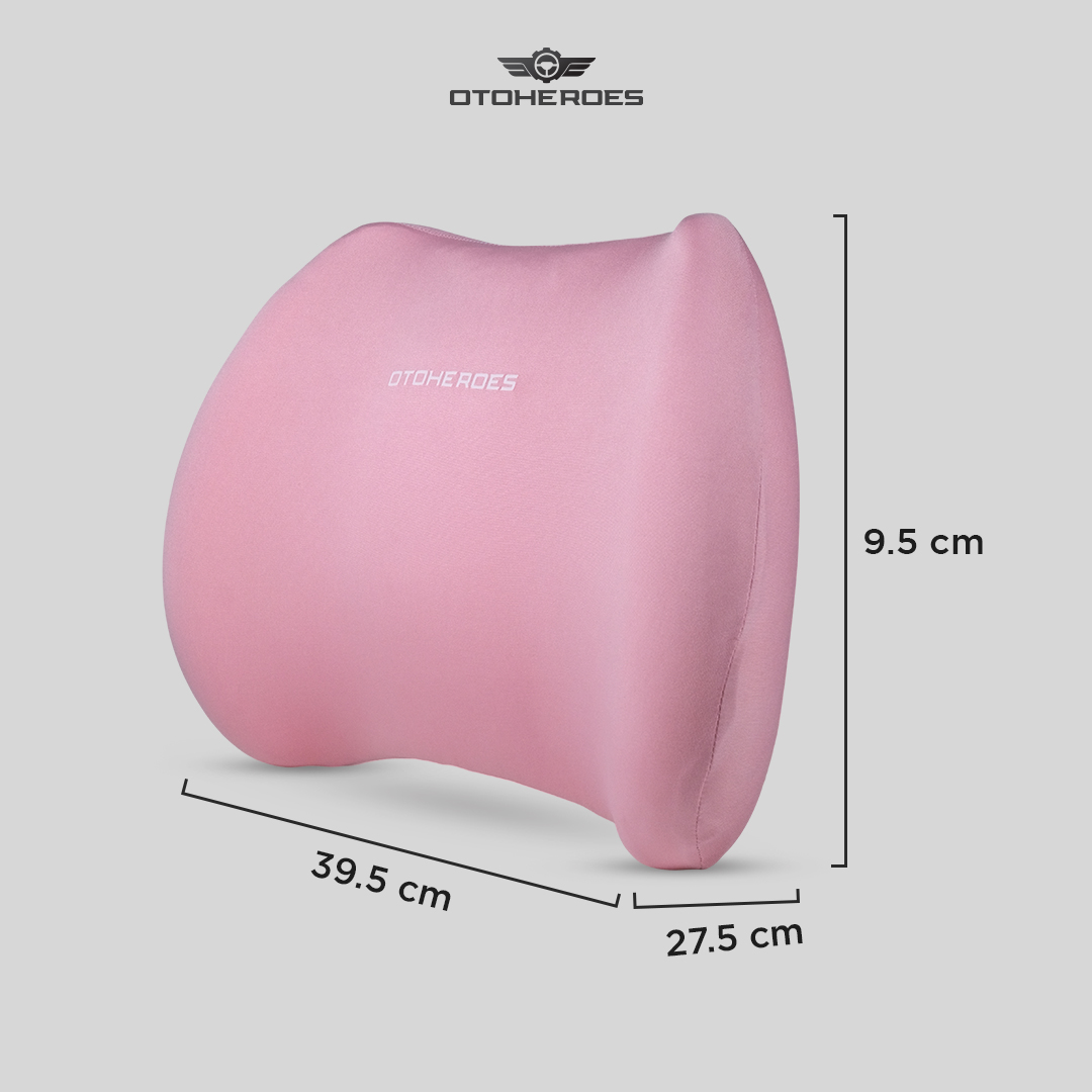 OTOHEROES Bantal Punggung Jok Mobil Memory Foam Lumbar Support - AW-40 Gambar produk OTOHEROES Bantal Punggung Jok Mobil Memory Foam Lumbar Support - AW-40