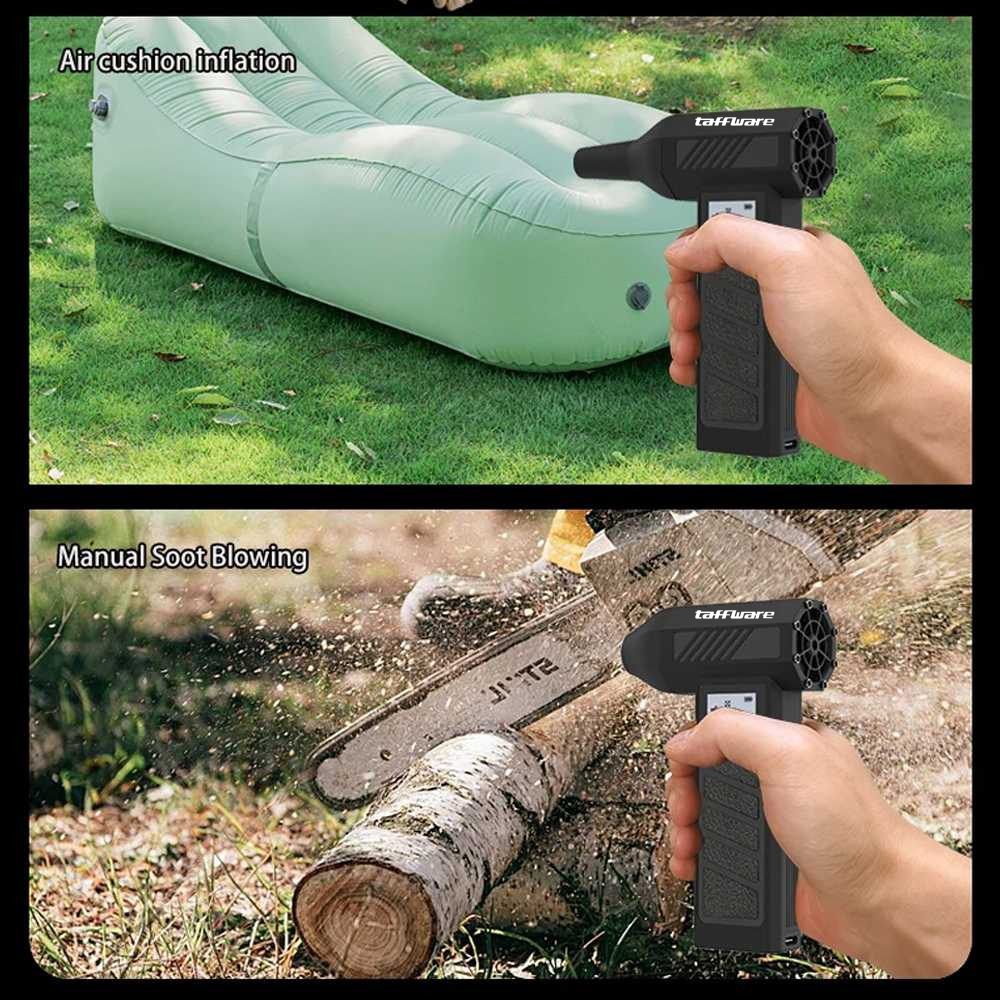 Gambar produk Taffware Air Duster Blower Vacuum Turbo Jet Fan 130000RPM 8000Pa 184W - P30