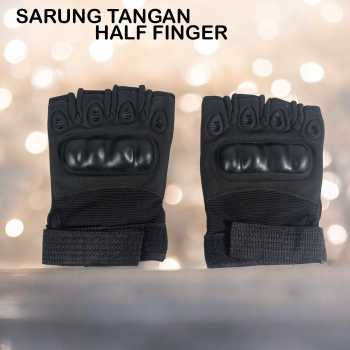 TaffSPORT Sarung Tangan Tactical Army Half Finger - A6