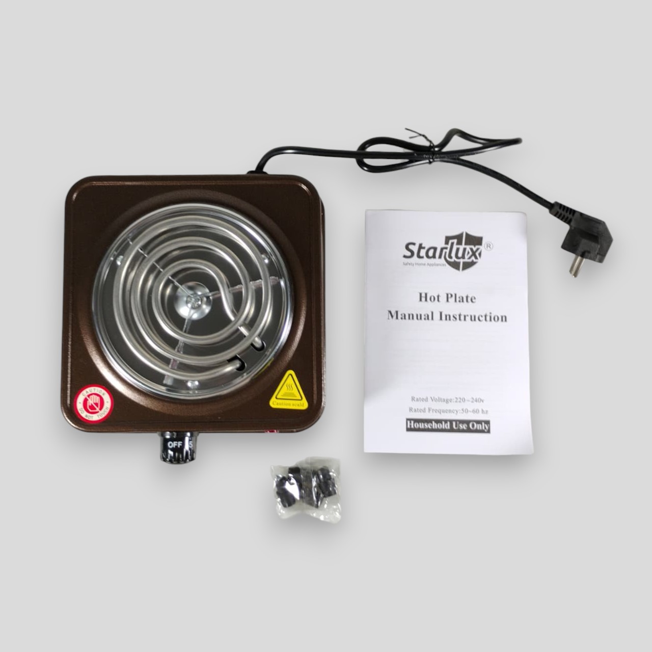 Gambar produk Starlux Kompor Listrik 1 Tungku Single Burner Coil Hot Plate 1000W - SHP-5811
