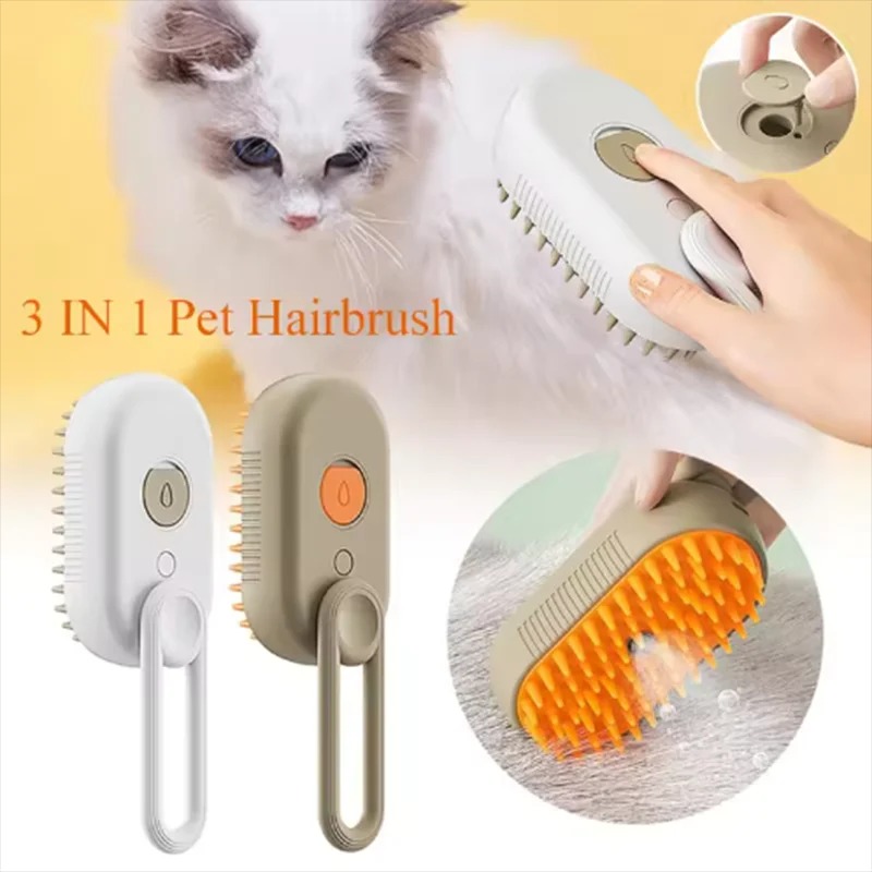 Ciput Sisir Bulu Hewan Pet Comb Cat Dog Spray Massage Grooming Comb - INU180 Gambar produk Ciput Sisir Bulu Hewan Pet Comb Cat Dog Spray Massage Grooming Comb - INU180