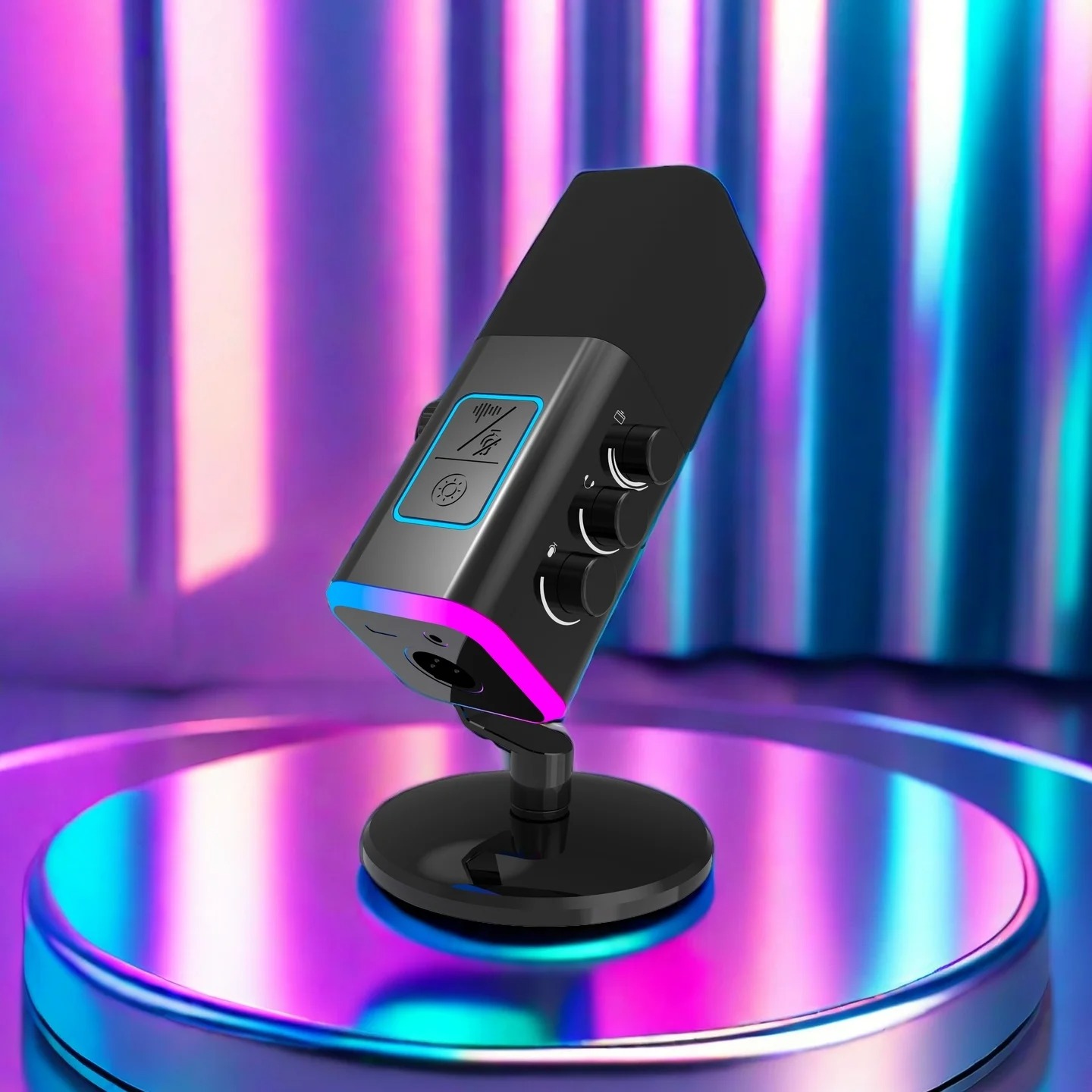 ONELEADER Mikrofon Kondenser Condenser Microphone XLR with Stand - WM13 Gambar produk ONELEADER Mikrofon Kondenser Condenser Microphone XLR with Stand - WM13