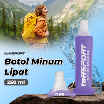 TaffSPORT Botol Minum Soft Flask Foldable Sport Water TPU - TF-25