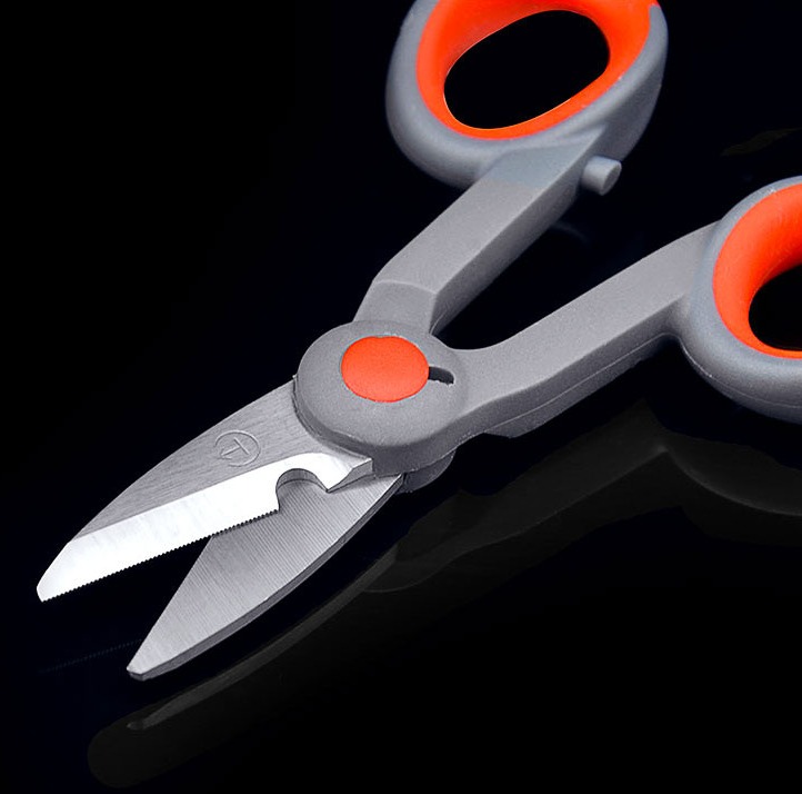 SAMOLLA Gunting Multifungsi Stainless Steel 420 Fishing Scissor - SM-42 Gambar produk SAMOLLA Gunting Multifungsi Stainless Steel 420 Fishing Scissor - SM-42