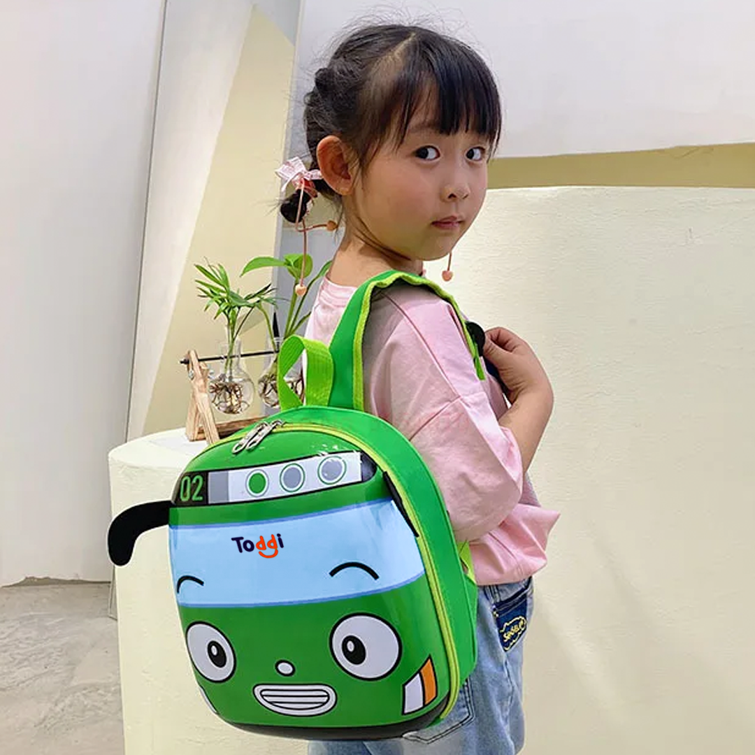 Toddi Tas Ransel Sekolah Anak Backpack Model Bus Tayo - E-300 Gambar produk Toddi Tas Ransel Sekolah Anak Backpack Model Bus Tayo - E-300