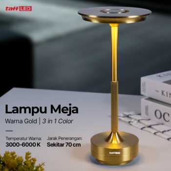TaffLED Lampu Meja Hias Desk Lamp Restaurant Bar USB 3in1 Color - TW54