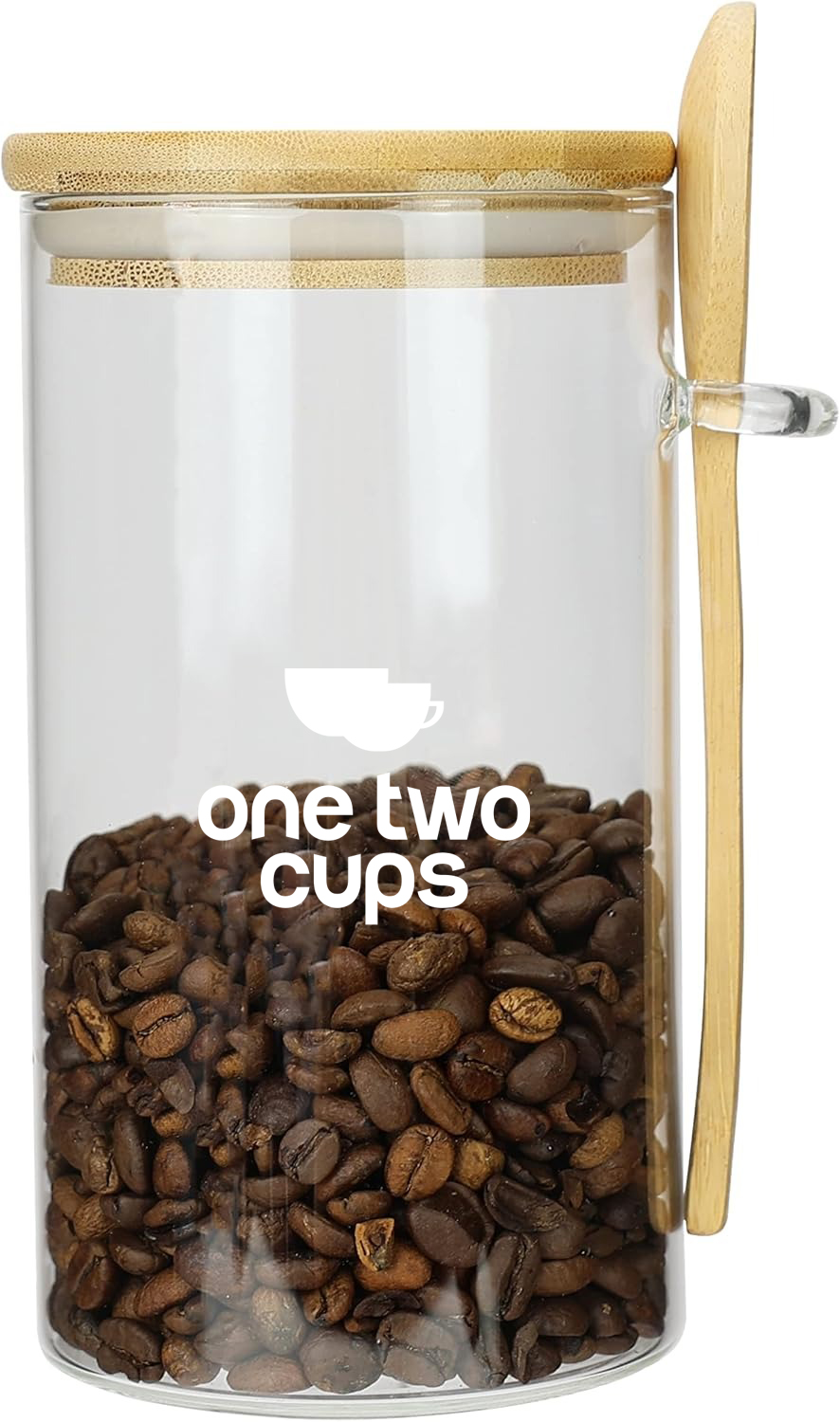 One Two Cups Toples Kaca Penyimpanan Makanan Storage with Bamboo Lid 350ml - FM-LD1 Gambar produk One Two Cups Toples Kaca Penyimpanan Makanan Storage with Bamboo Lid 350ml - FM-LD1