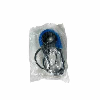 Gambar produk Dalaful Gantungan Kunci Mobil Double Ring Zinc Alloy Keychain - 9008L