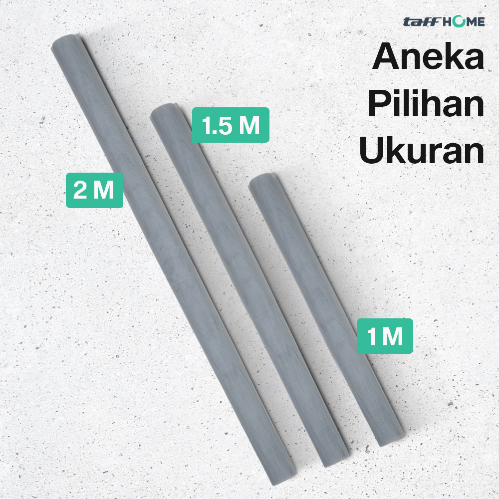 Gambar produk TaffHOME Kasa Nyamuk Jaring Jendela Ventilasi Mosquito Net PP Nano 1x2M - AW15