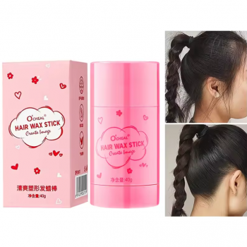 Gambar produk O'CHEAL Penata Anak Rambut Hair Wax Stick Styling Pomade Anti Friz 40g - 6811
