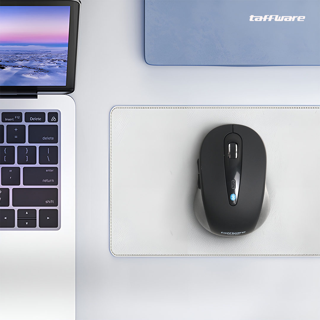 Taffware Mouse Bluetooth Wireless Optical Ergonomic Design 1600DPI - PWM-601 Gambar produk Taffware Mouse Bluetooth Wireless Optical Ergonomic Design 1600DPI - PWM-601