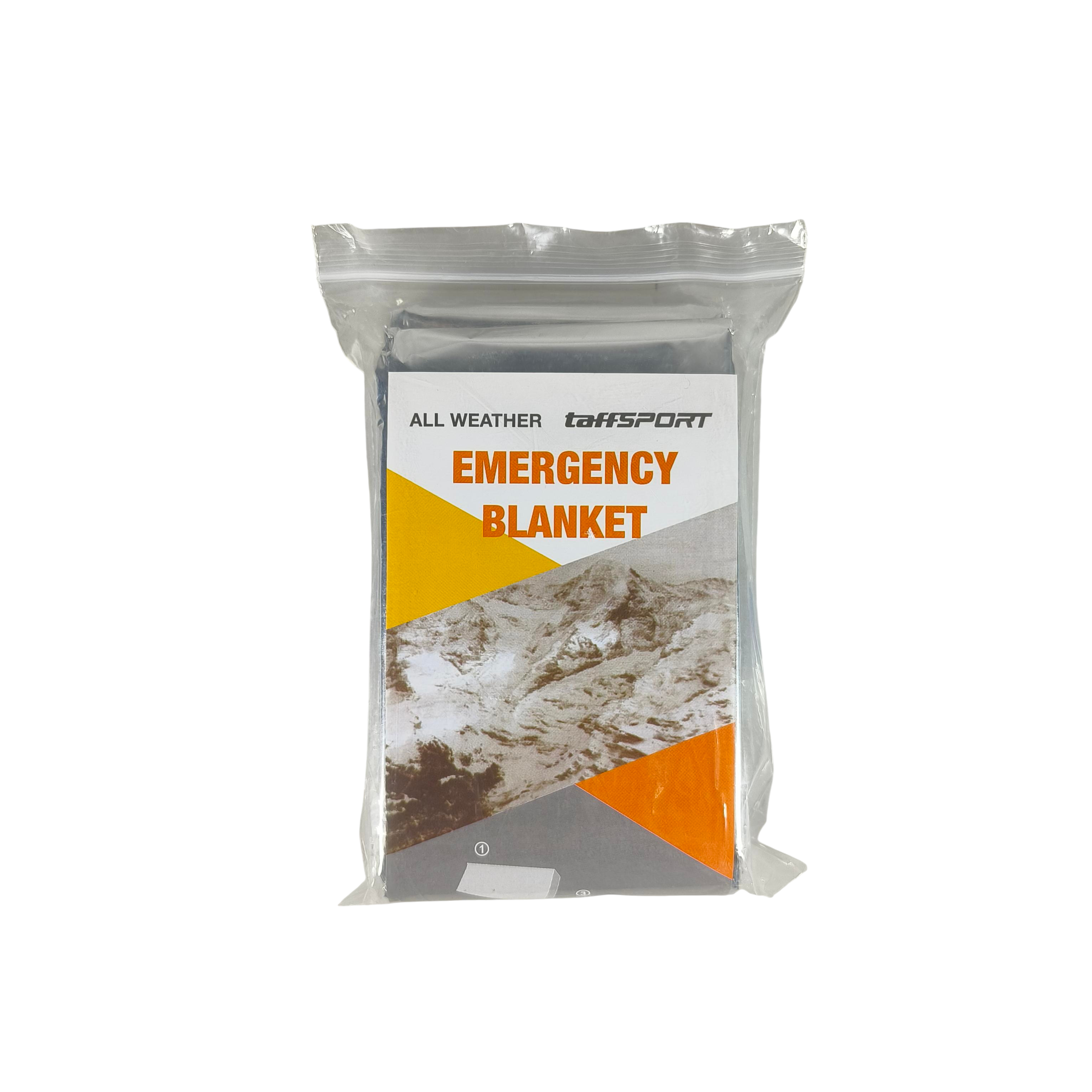TaffSPORT Selimut Darurat Emergency Blanket Camping Thermal 90x200cm - RM9 Gambar produk TaffSPORT Selimut Darurat Emergency Blanket Camping Thermal 90x200cm - RM9