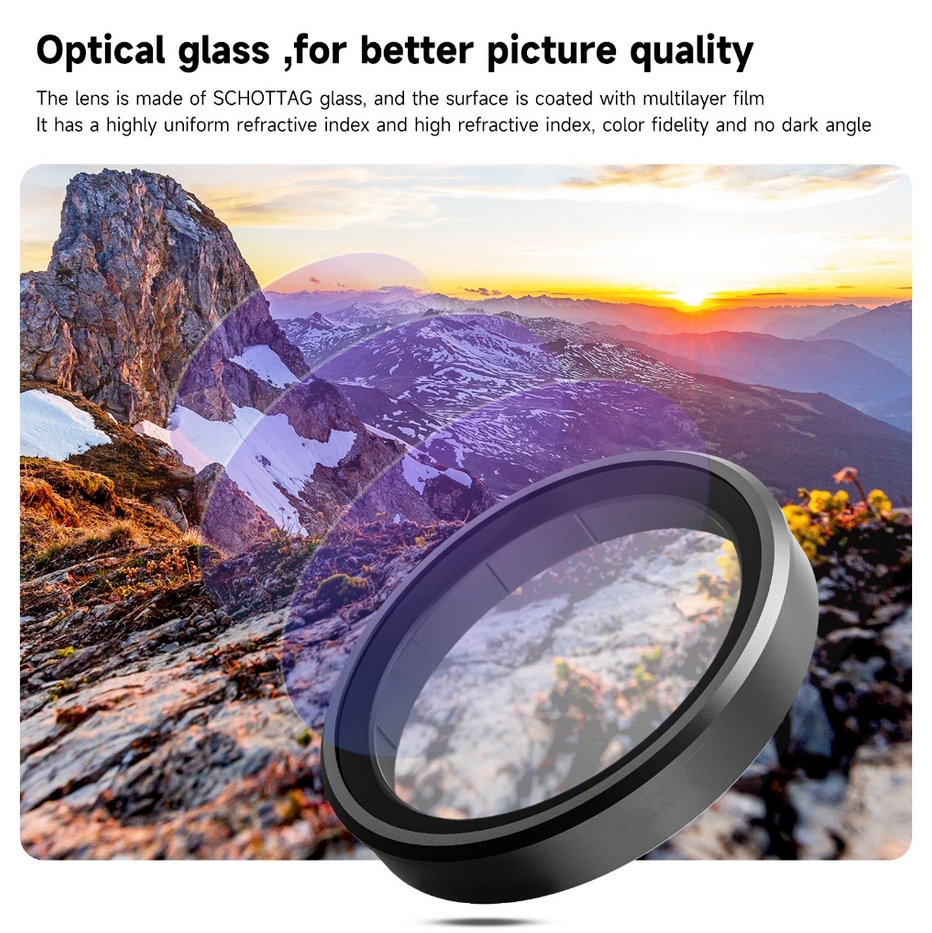 Gambar produk Kd Concept ND Filter Lensa Optical Kamera Aksi DJI Action 4/5 Pro ND16 - KFD86