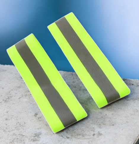 CEZMKIO Gelang Keselamatan Reflective Bracelet Visibility 2 PCS - B07 Gambar produk CEZMKIO Gelang Keselamatan Reflective Bracelet Visibility 2 PCS - B07