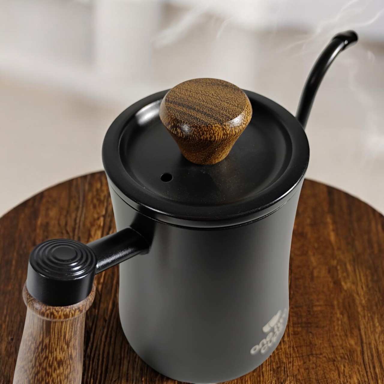 One Two Cups Teko Kopi Leher Angsa Gooseneck Pour Over Kettle 500ml - K55 Gambar produk One Two Cups Teko Kopi Leher Angsa Gooseneck Pour Over Kettle 500ml - K55