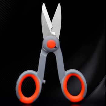 SAMOLLA Gunting Multifungsi Stainless Steel 420 Fishing Scissor - SM-42