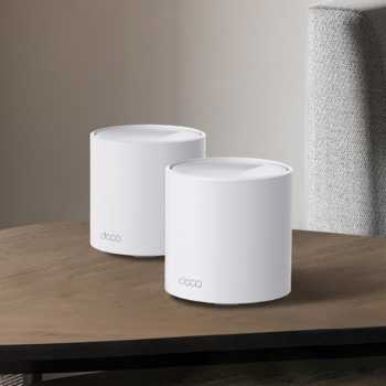 Gambar produk TP-LINK Deco X10 Router Mesh High Gain WiFi 6 Dual Band OFDMA MU-MIMO - AX1500