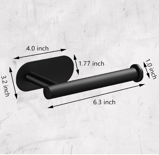 HOUSEEN Gantungan Tempat Tisu Toilet Paper Holder Stainless Steel 304 - H225 Gambar produk HOUSEEN Gantungan Tempat Tisu Toilet Paper Holder Stainless Steel 304 - H225