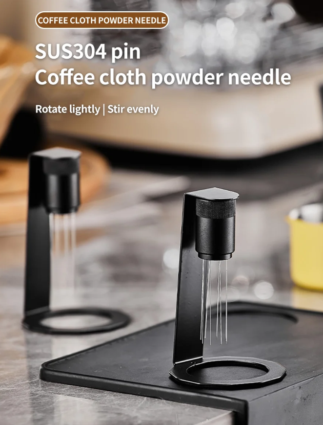 MADO Jarum Kopi Espresso 8 Needle Distribution Espresso Coffee Stirrer - MD-6899 Gambar produk MADO Jarum Kopi Espresso 8 Needle Distribution Espresso Coffee Stirrer - MD-6899