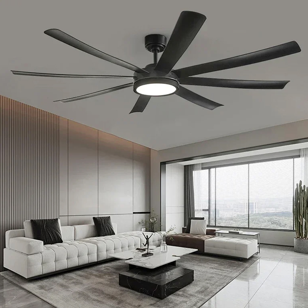 Gambar produk SOVE Kipas Angin Gantung Lampu LED Tri Color with Remote 72 Inch - SOTF-100